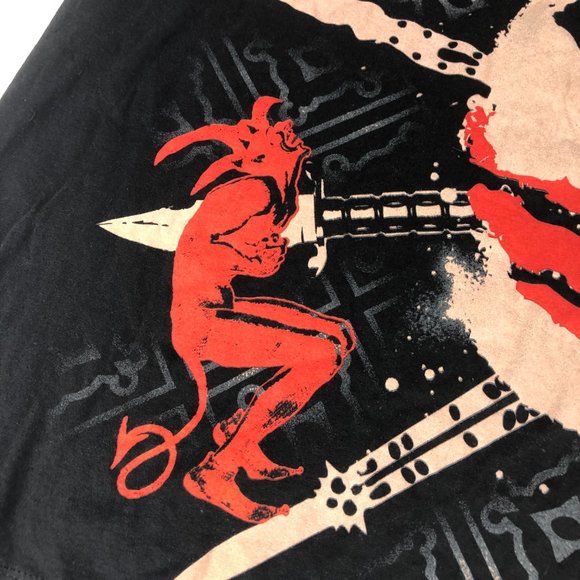 The Joker Shirt Men Extra Extra Large Black Big Graphic Print Health Ledger 2008 - Picture 2 of 9